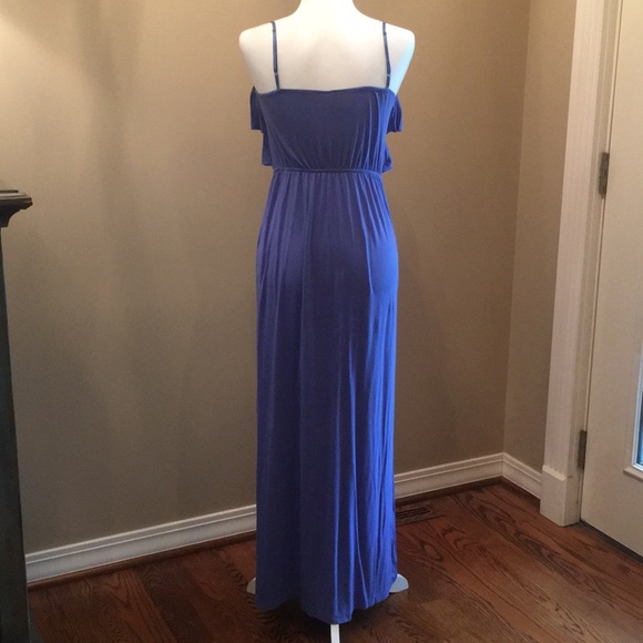 ✨✨Beautiful Shade of Blue Maxi Dress - Picture 7 of 8